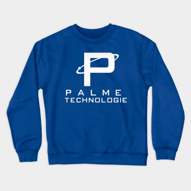 Palmer Tech - white Crewneck Sweatshirt by fenixlaw